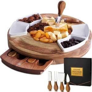 Acacia Wood Charcuterie Cheese Board
